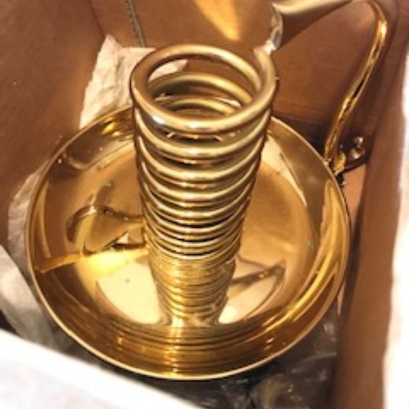 Gold Candle Holder - Picture 5 of 6